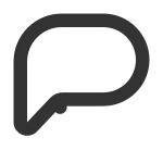 Message Empty Round SVG Icon